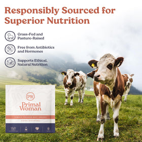 Primal Woman Foie de Bœuf 60 Capsules - prise de capsules
