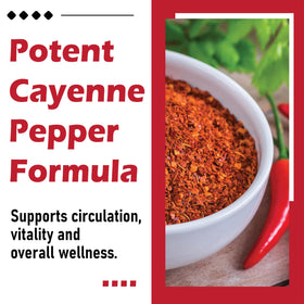 PRIMALHERBS Aurivita Capsaicin Power boîte ouverte avec gélules visibles