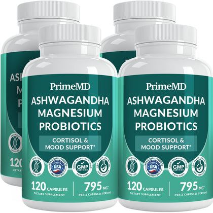 PrimeMD Complément Cortisol 120ct boîte avant vue