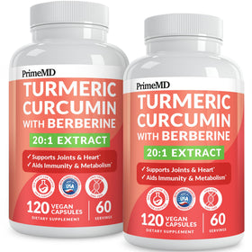 PrimeMD Complément Curcuma 5-en-1 4210mg, vue de face