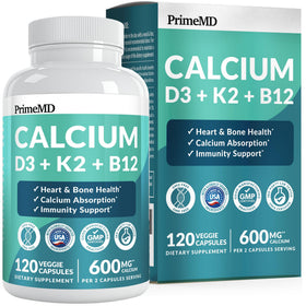 PrimeMD Compléments Alimentaires Calcium 4-en-1 boîte vue de face
