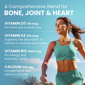 PrimeMD Compléments Alimentaires Calcium 600mg D3 K2 360 Capsules - prise en main