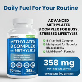 PrimeMD Complexe B Méthylé, détail des capsules