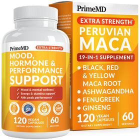PrimeMD Racine de Maca Péruvienne 9125mg capsules vue de face
