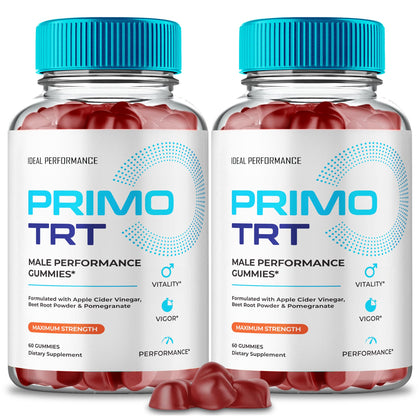 Primo TRT Gummies IDEAL PERFORMANCE paquet avant vue