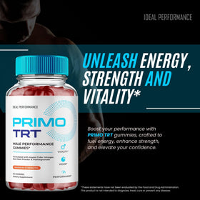 Primo TRT Gummies IDEAL PERFORMANCE paquet ouvert
