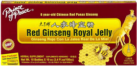 Prince Of Peace Gelée Royale de Ginseng Rouge - Bouteille de 10 ml