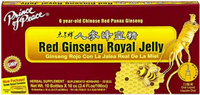 Prince Of Peace Gelée Royale de Ginseng Rouge - Contenu et paille