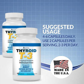Prise de capsules Absolute Nutrition Thyroid T-3