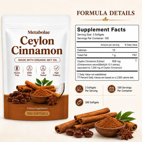 Prise de capsules de cannelle de Ceylan Lymphaire avec de l'eau