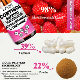 Prise de gouttes AMENQ hHEALTH sous la langue, style de vie actif