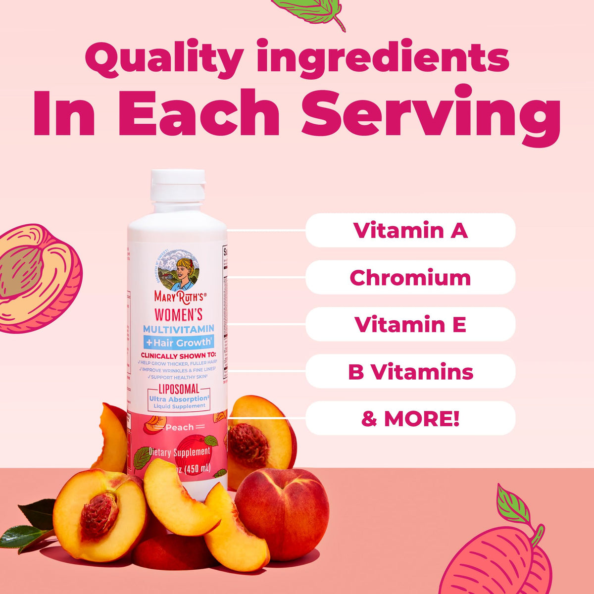 Prise de MARYRUTH'S Multivitamine Femme dans un cadre quotidien