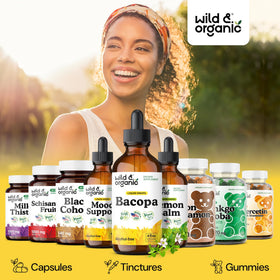 Prise de Wild & Organic Bacopa Monnieri dans un cadre de vie sain