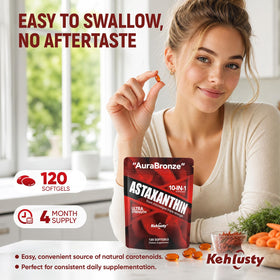 Prise quotidienne de KEHLUSTY Astaxanthin gélules