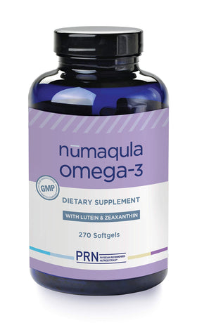 PRN Omega 3 270 gélules vue de face avec emballage