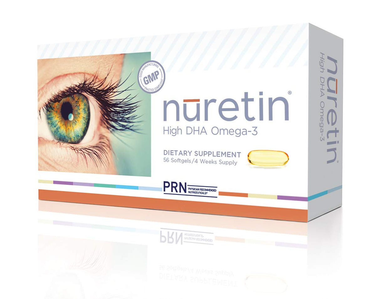 PRN Omega-3 DHA 1000mg gélules 56 unités vue de face