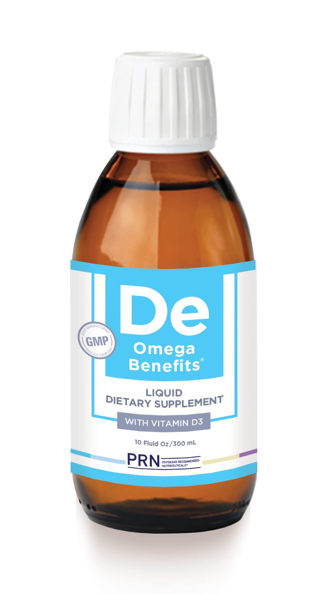 PRN Omega Benefits formule liquide 10 oz vue de face
