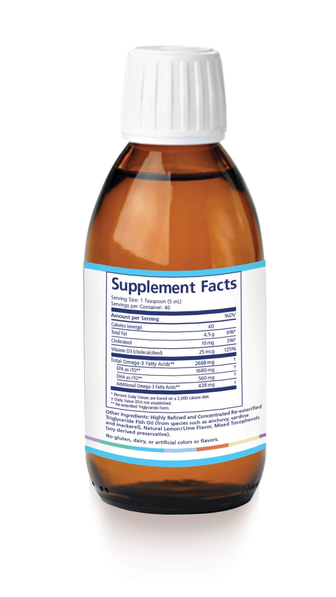 PRN Omega Benefits liquide présentation sur fond neutre