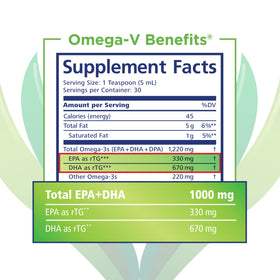 PRN Omega-V 150ml en mode de vie actif