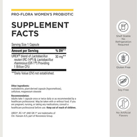 Pro-Flora Probiotique Femme 30 capsules vue de côté