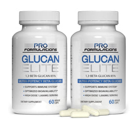 Pro Formulations MD Glucan Elite 500mg gélules vue de face