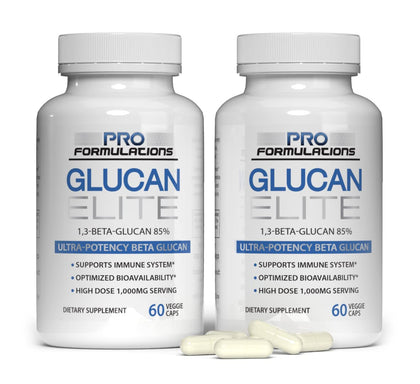 Pro Formulations MD Glucan Elite 500mg gélules vue de face