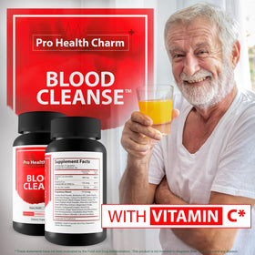 Pro Health Charm Nettoyage Sanguin gélules avec verre d'eau