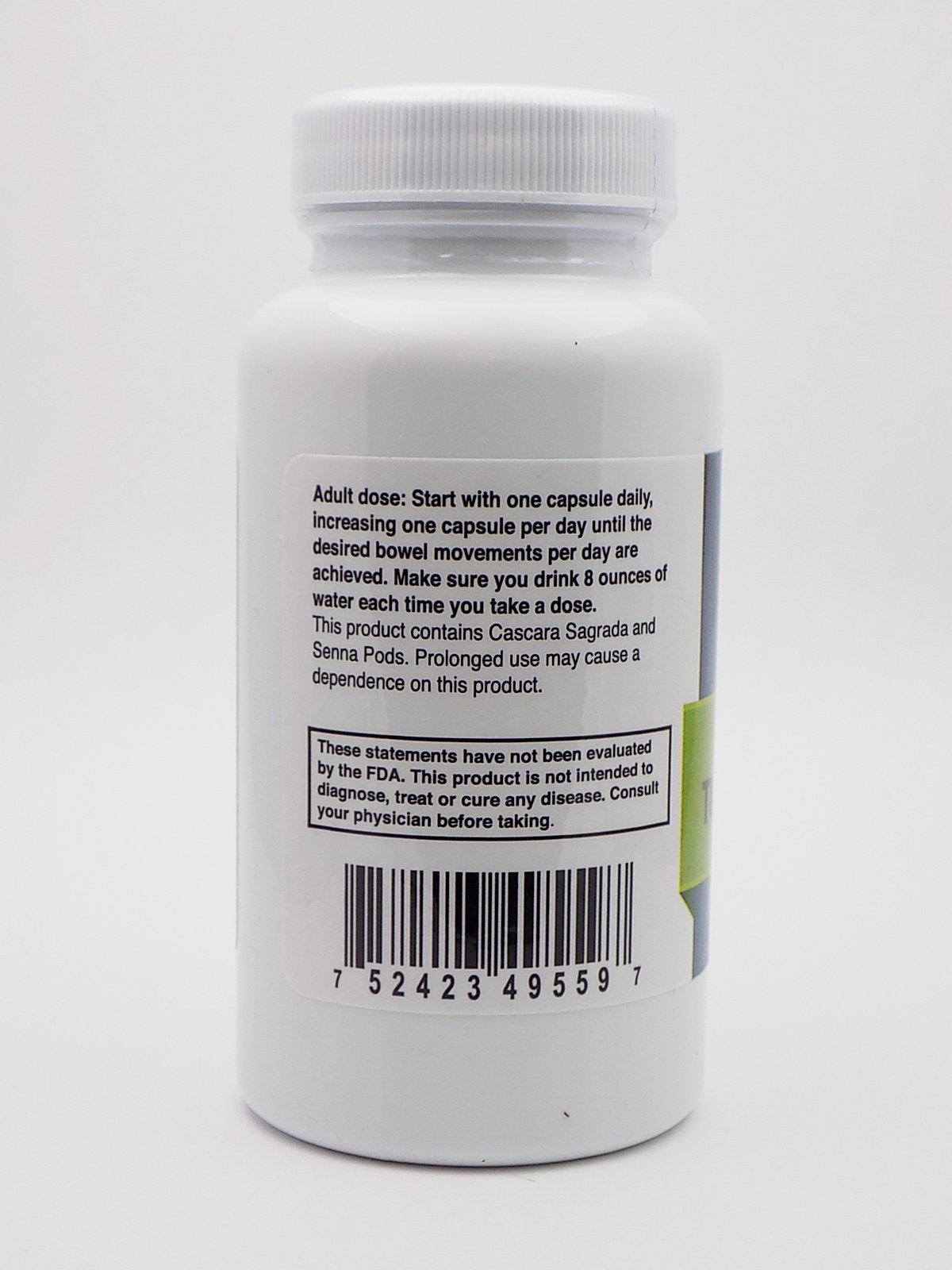 Pro Herb Rhubarbe Turque 450mg 100 capsules sur une table