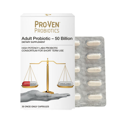 Pro-Ven 30 capsules de probiotiques vue de face