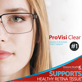 Pro VisiClear pour les yeux, flacon sur fond blanc