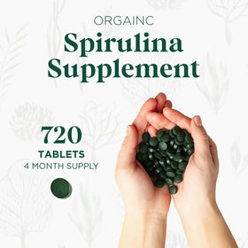 Probase Nutrition Spiruline 3000MG 720 Tablettes - emballage