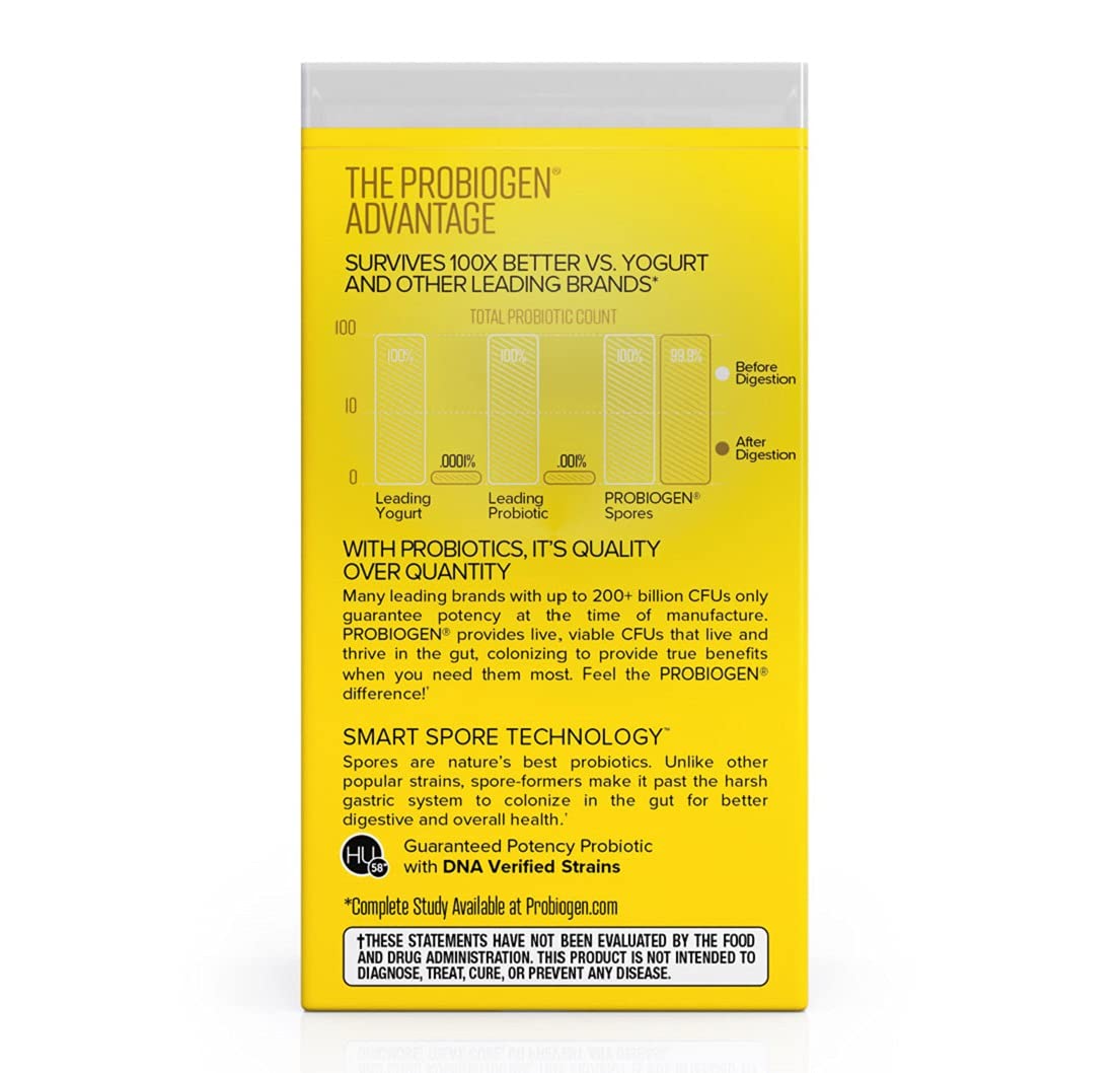 Probiogen Probiotique Spore 30 capsules côté