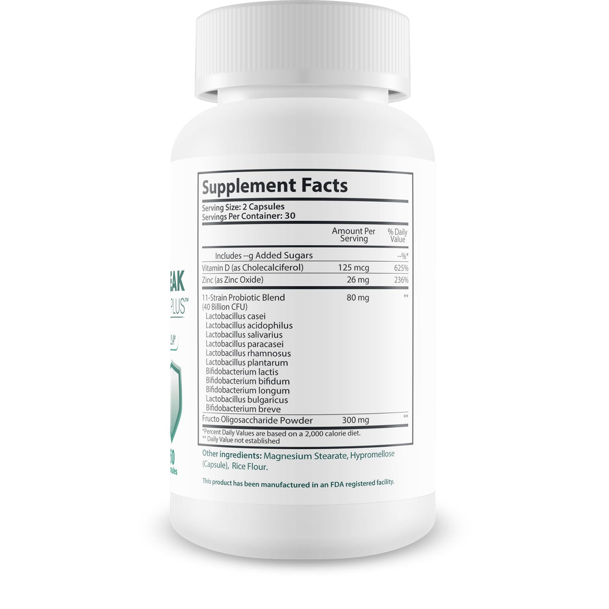 Probiotic Fungus Break Pro Plus, capsules dans l'emballage