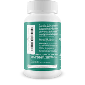 Probiotic Fungus Break Pro Plus, étiquette avec ingrédients