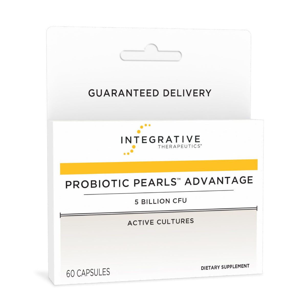 Probiotic Pearls Advantage d'Integrative Therapeutics, 60 capsules en boîte
