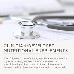 Probiotic Pearls d'Integrative Therapeutics avec étiquette visible