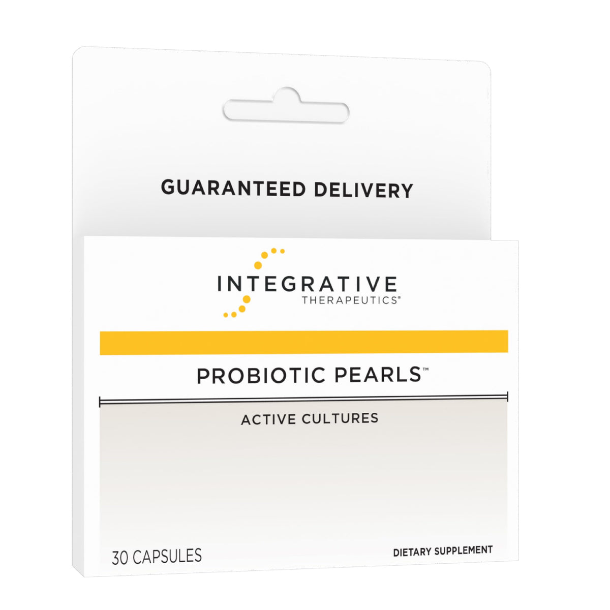 Probiotic Pearls d'Integrative Therapeutics boîte de 30 gélules