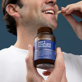 Probiotiques Daily Nouri pour Hommes avec sélénium et omega