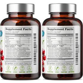 probiotiques dans les capsules de D-Mannose de biophix