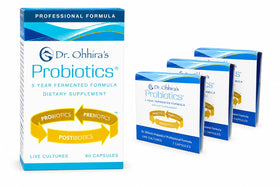 Probiotiques Dr. Ohhira 60 capsules avec emballage