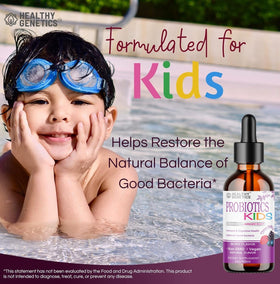 Probiotiques Healthy Genetics pour enfants avec prébiotiques