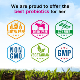 Probiotiques Innate Vitality sur fond blanc