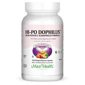 Probiotiques Maxi Health 10,5B CFU 120 capsules vue avant