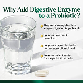 Probiotiques Nature's Peak 100 milliards CFU sur une table