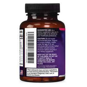 Probiotiques Nature's Peak sur une table en bois
