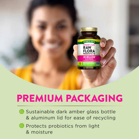 Probiotiques Nature's Truth, capsules dans la main