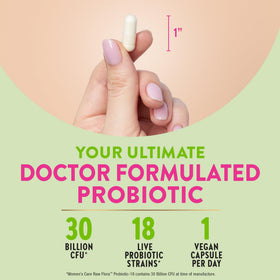 Probiotiques Nature's Truth, étiquette avec ingrédients et dosage