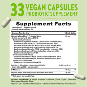 Probiotiques Nature's Truth pour femmes, capsules vegan