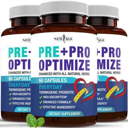 Probiotiques NEW AGE Pro Optimize pour femmes, 180 capsules