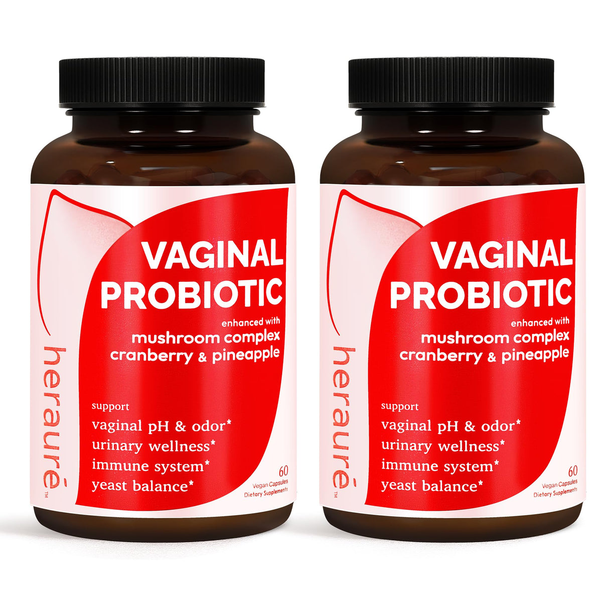 Probiotiques Vaginales HerAuré 2pcs x60CT vue de face